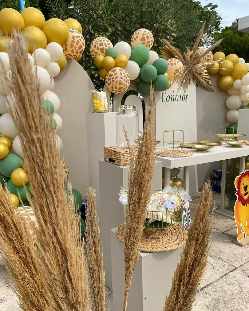 Εντυπωσιακό candy bar και στολισμός βάπτισης στην Αλεξανδρούπολη